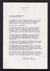 Letter from President Richard Nixon to the 1969 Graduating Class